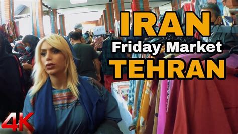 Iran Walking Tour On Amazing Friday Market Jomeh Bazaar Tehran City