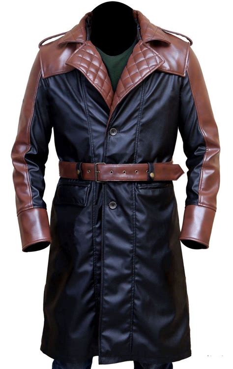 Assassins Creed Syndicate Jacob Frye Leather Coat Leather Coat Brown