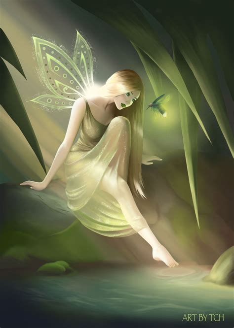 Fairy And Firefly By Tch2036 On Deviantart Fairy Magic Fairy Angel
