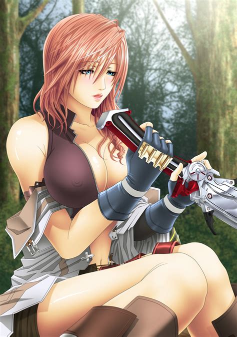 Lightning Farron Final Fantasy And More Drawn By Carrot Works