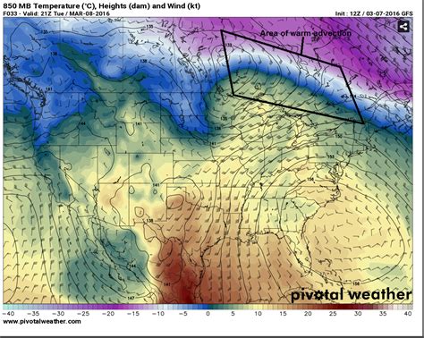 Temperature Advection Meteo 3 Introductory Meteorology