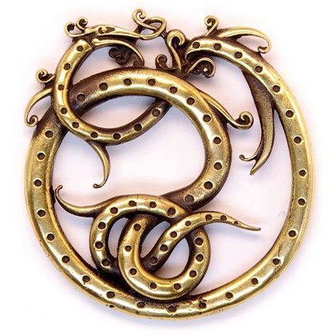 Jormungand Midgard World Serpent Futhark Runes Celtic Symbols