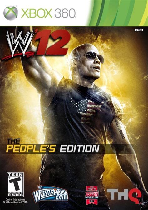 Wwe 12 Peoples Edition Cover Wwe Game Wwe Wrestling Games