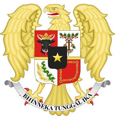 Reimagined Coat Of Arms Of Indonesia By Aldohyeah On Deviantart
