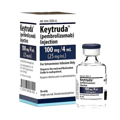 KEYTRUDA PEMBROLIZUMAB 100 Mg 4 ML Vial