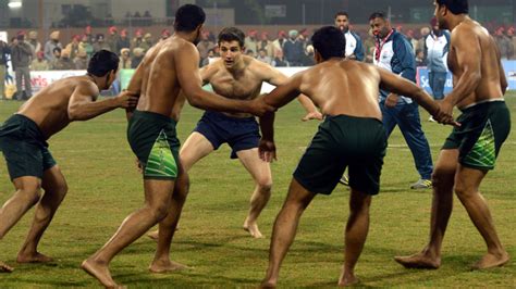 Kabaddi Ancient Mud Wrestling Is The Hottest Thing In India Sports