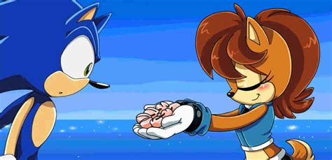 Sonic And Sally By Eva 1999 On Deviantart