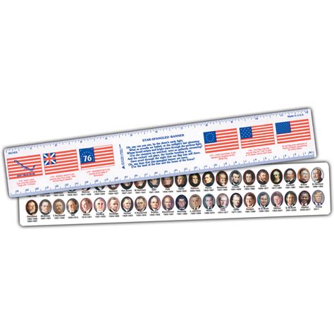 12 Presidential Ruler Tcr5188 Teacher Created Resources