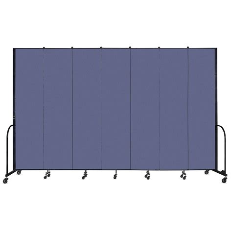 Screenflex Portable Room Dividers 8 Ft X 13 Ft Blue Portable 7