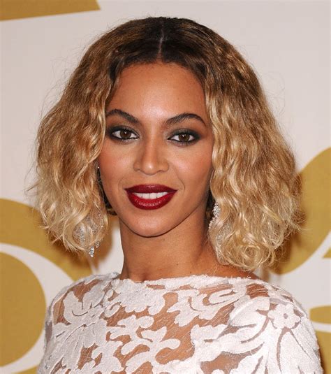 Beyoncé Wavy Long Bob Hairstyles Popsugar Beauty Photo 2