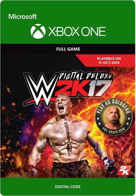 Wwe 2k17 Digital Deluxe Edition Xbox One Download Code