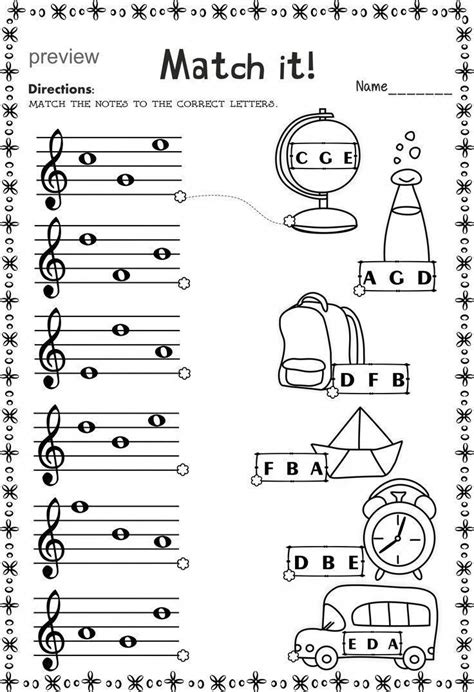 Free Printable Music Theory Worksheets For Beginners