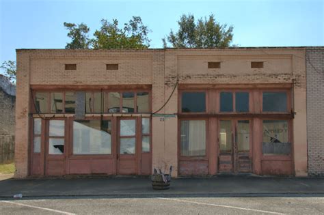 Historic Storefronts Meigs Vanishing Georgia Photographs By Brian Brown