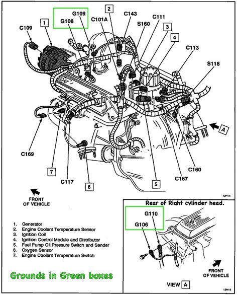 2004 Chevy Silverado Engine Wiring Harness