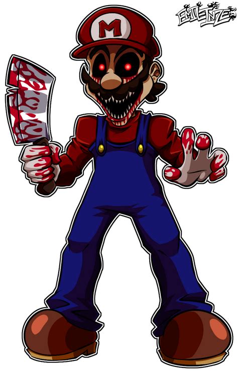 Marioexe Super Horror Mario And Creepypasta By Emil Inze On Deviantart
