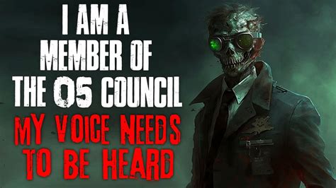 Im A Member Of The O5 Council My Voice Needs To Be Heard Scp Tales