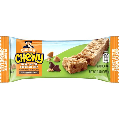 Quaker Chewy Granola Bar Peanut Butter Chocolate Chip Casey S Foods