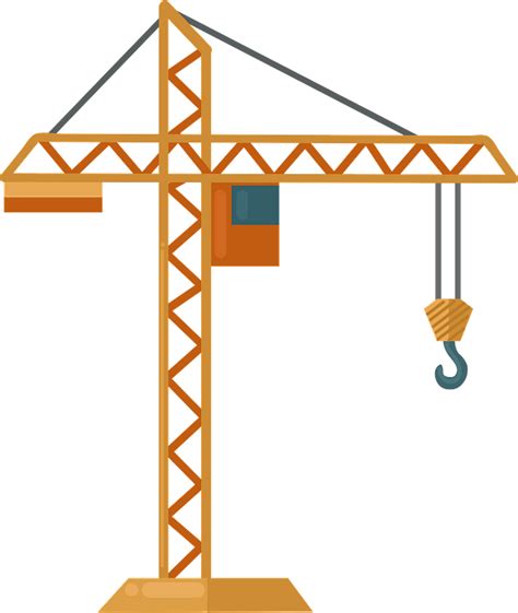 Crane Construction Clipart Png