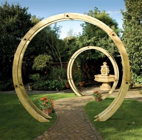 Grange Flower Circle Garden Arches Garden Structures Wooden Garden