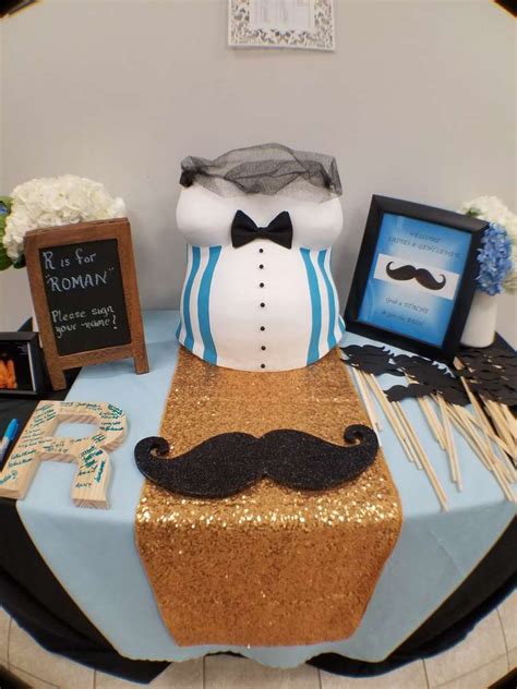 Check spelling or type a new query. Mustache & Bow Tie Baby Shower Theme Baby Shower Party ...