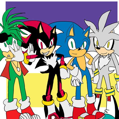 Sonic And His Friends By Toxicsonic On Deviantart