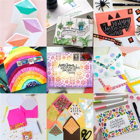 Decorate Envelopes With These Cool Ideas Mod Podge Rocks