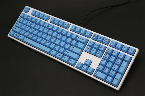 Ducky One Blue On White Dye Sub Pbt Mechanical Keyboard With Cherry Mx