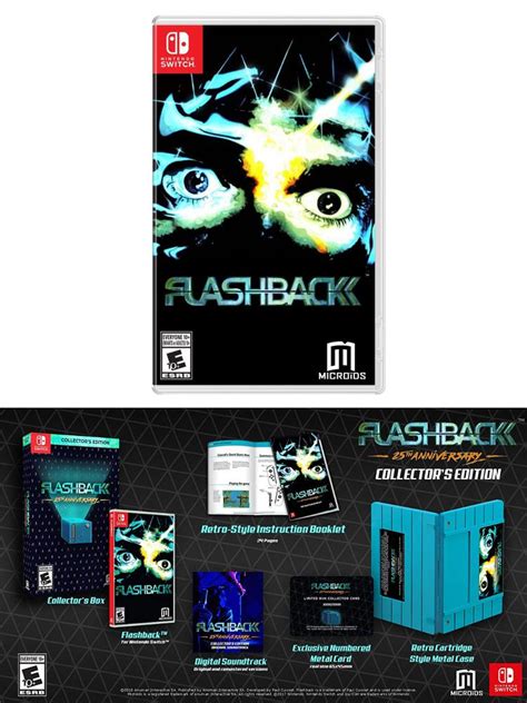 Flashback 25th Anniversary Collectors Edition Rare Retro Game Nintendo