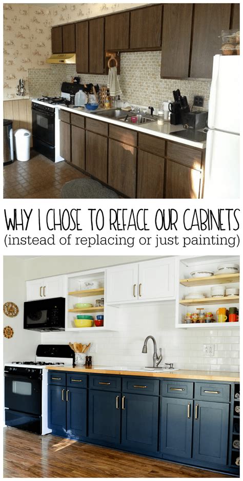 Then, hang the doors back on the kitchen cabinets. replacing cabinet doors instead of buying new cabinets or ...