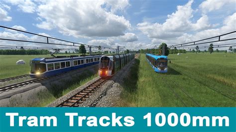 Tram Ttracks 1000mm Vanilla Assets Transport Fever 2 Mod Download