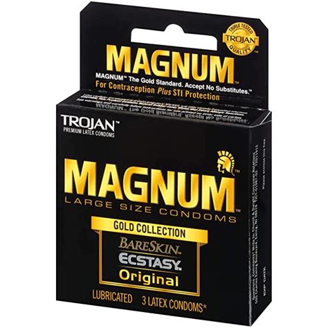 Trojan Magnum Gold Collection Large Size Condom Pack Always Attract