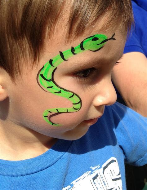 My Face Painting This Summer Snake Face Painting Designs Face Painting Easy Face Painting