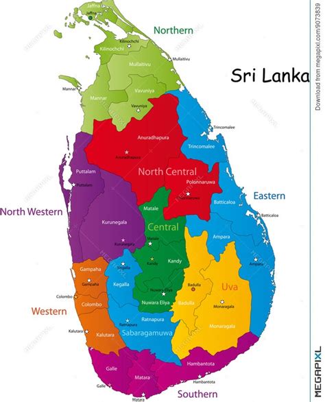Sri Lankan District Map Sinhala Get Images Four Images And Photos Finder