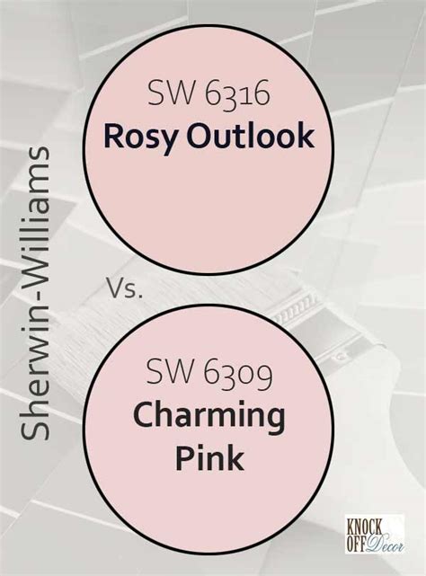 Sherwin Williams Rosy Outlook Review A Calming Girly Pink To Make You