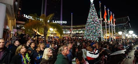 Annual Christmas Tree Lighting Ceremony Jacksonville Fl