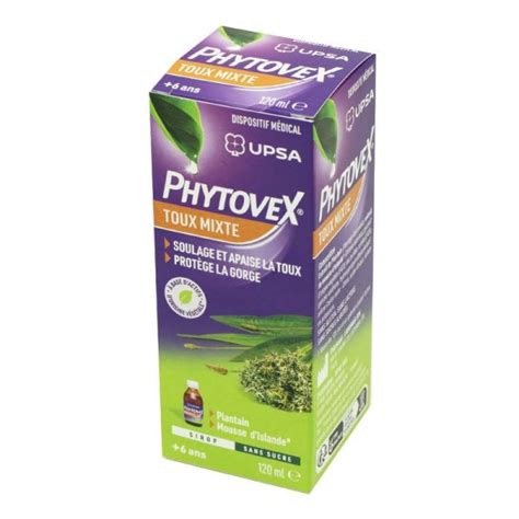 Phytovex Toux Mixte Sirop 120ml 3585550000573