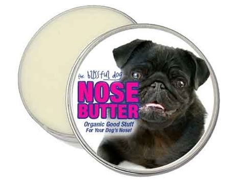 Pug Nose Butter Organic Salve For Dry Crusty Dog Noses 4 Oz Tin With