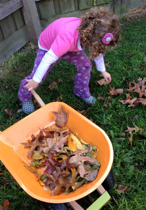 Investigating And Playing With Autumn Leaves For Kids Gardening 4 Kids
