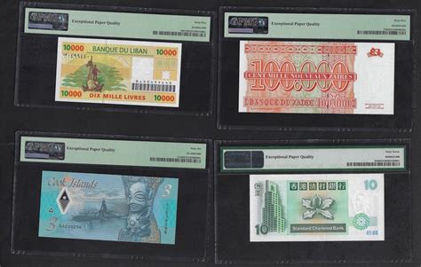 World 4 Banknotes All Graded Catawiki