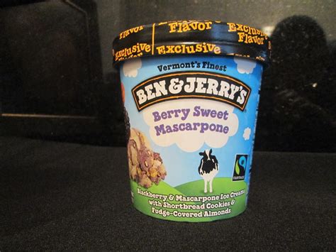 If it's cool ice cream you like, you're in the right place. David's Ice Cream Reviews: Berry Sweet Mascarpone (Whole ...