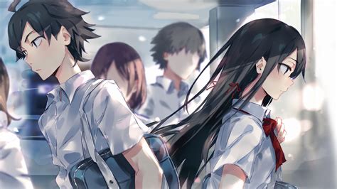 Anime My Teen Romantic Comedy Snafu Hd Wallpaper By Phumaxd
