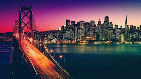San Francisco California Cityscape 1440P Resolution Background And
