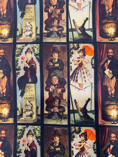 Haunted Mansion Fabric 100 Cotton Fabric By The Yard Disney Etsy