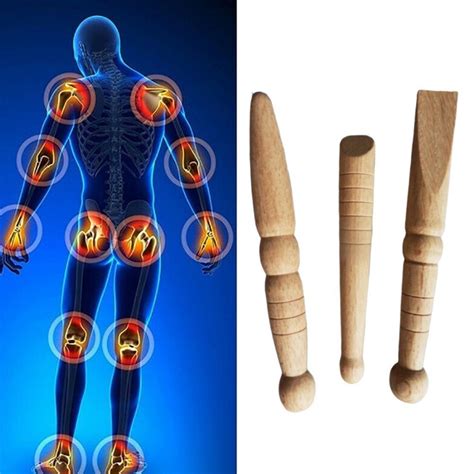 Pedicure Massage Stick Foot Body Massager Reflexology Health Lotus Wood Ts Ebay