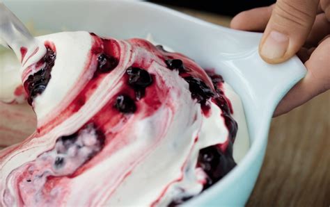 Easy Ice Cream Recipe How To Make Claire Kelseys Berry Ripple Version