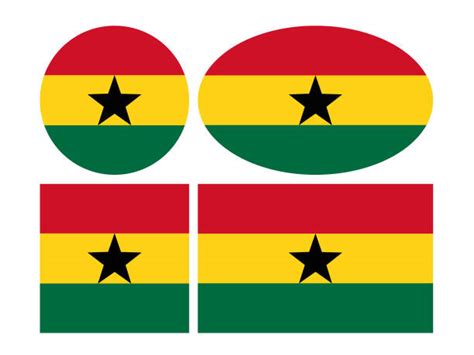 Round Flag Of Ghana Illustrations Royalty Free Vector Graphics And Clip Art Istock