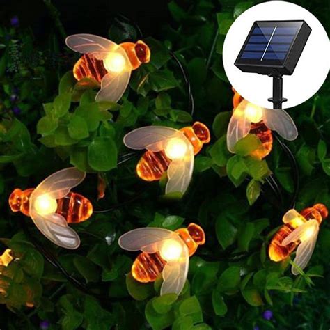 Bee String Lights 2030 Led Outdoor Solar Power Leds Strings Waterproof