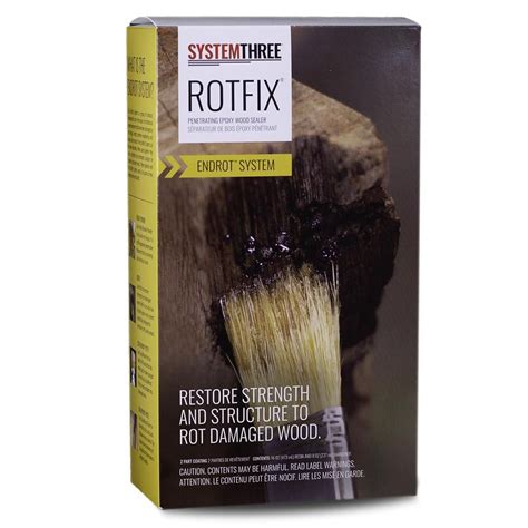 Over time, wood will start to rot as it's exposed to moisture. RotFix | Wood repair, Wood sealer, Epoxy sealer