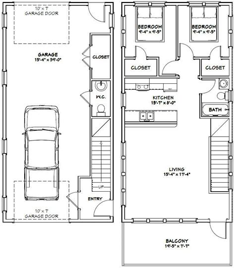 X House X H O Sq Ft Excellent Floor Plans Garage