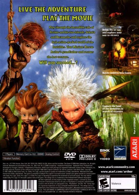 Welcome to the arthur and the invisibles wiki, a wiki anyone can edit! Arthur and the Invisibles Sony Playstation 2 Game